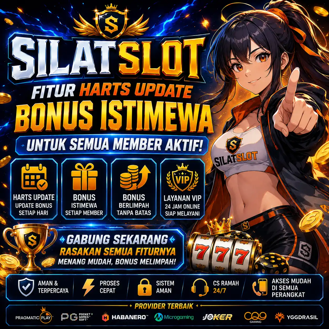 SILATSLOT: Fitur Harts Update Bonus Istimewa Untuk Semua Member Aktif!